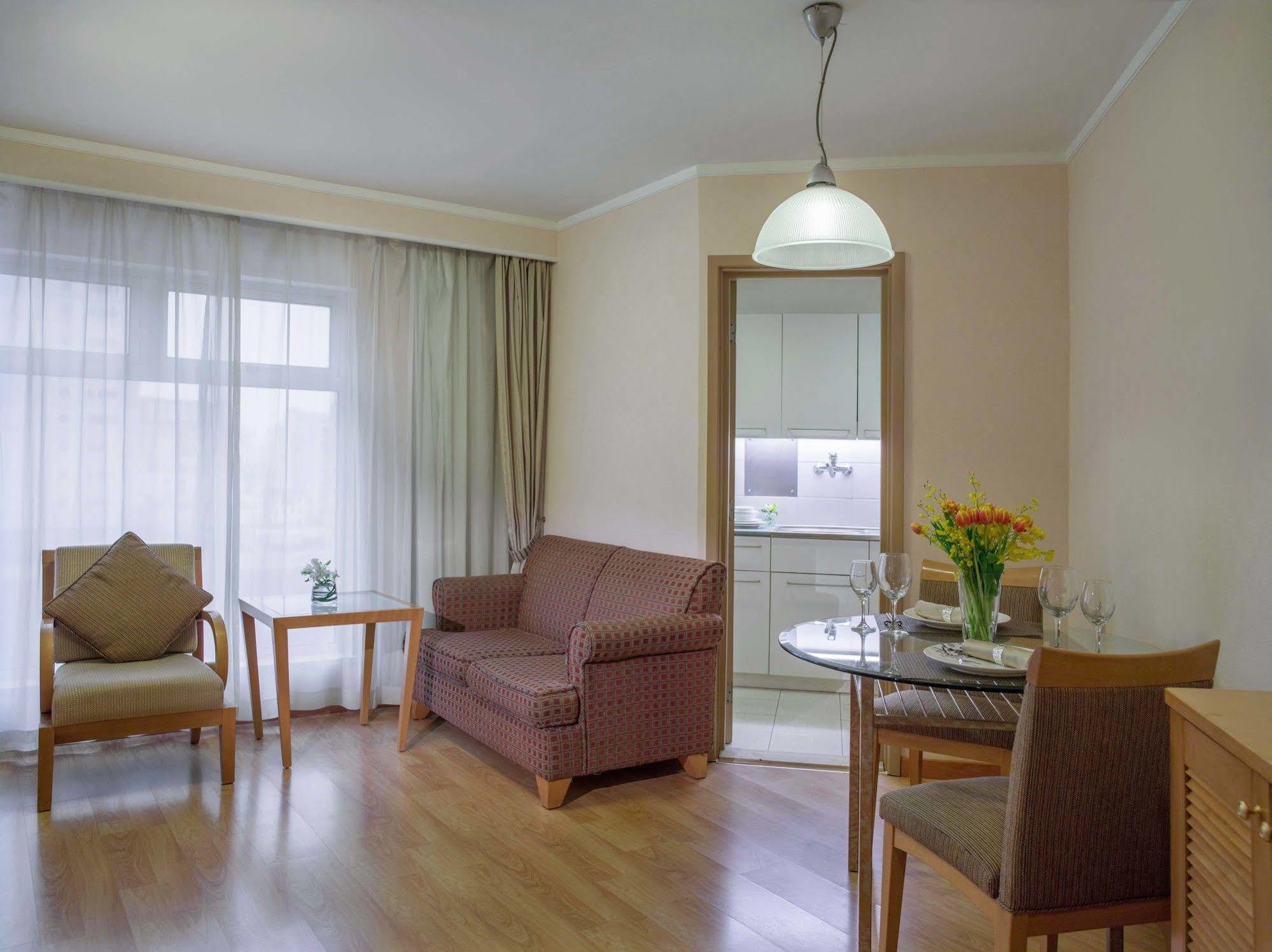 Beijing Landmark Towers Apartment Dış mekan fotoğraf